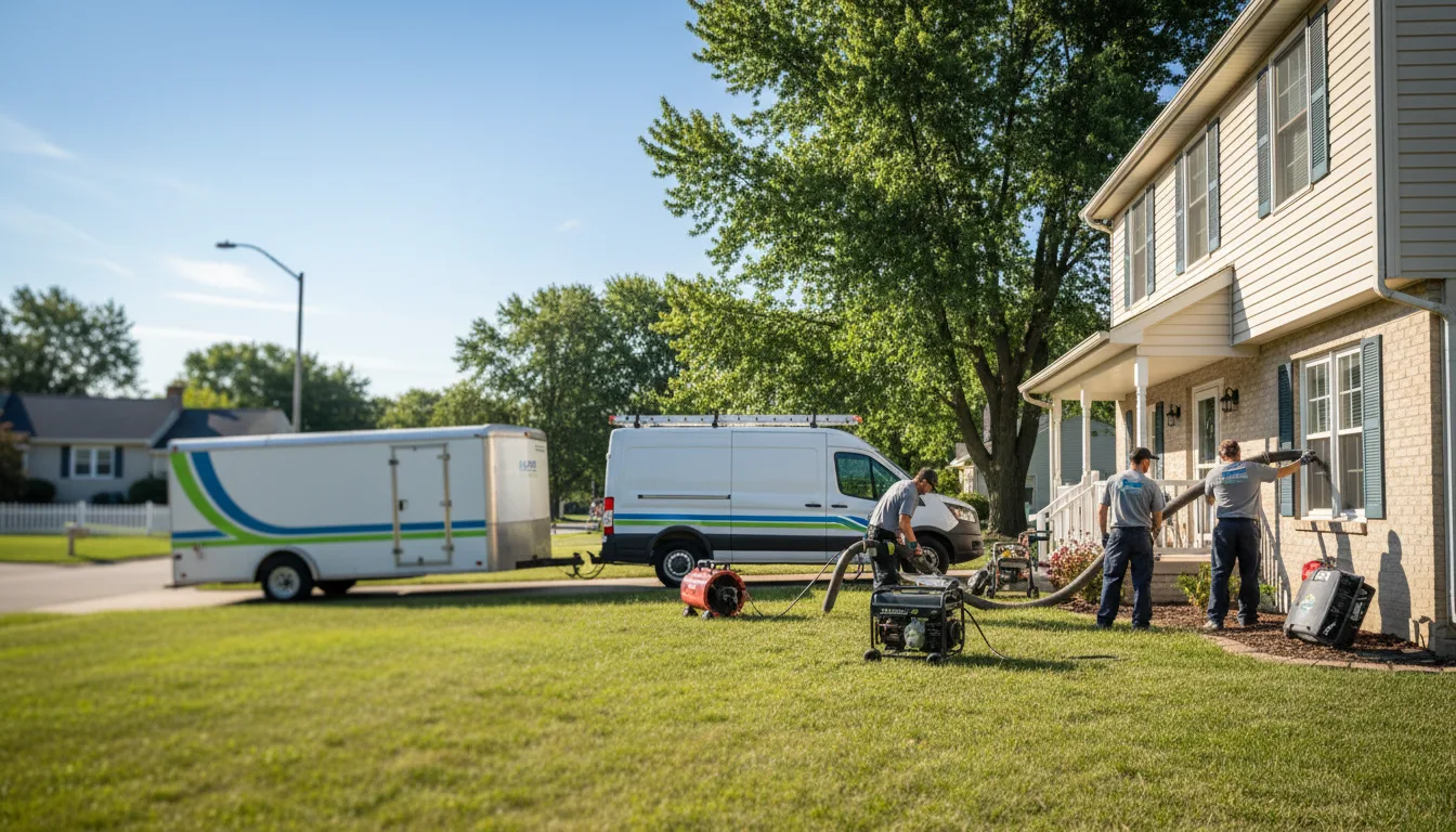 Flooded Basement Restoration And Cleanup With Repair in Fountain City, WI near me